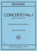 Concerto No. 1 In D Minor, Op. 15 : For Piano and Orchestra - reduction For Two Pianos, Four Hands.