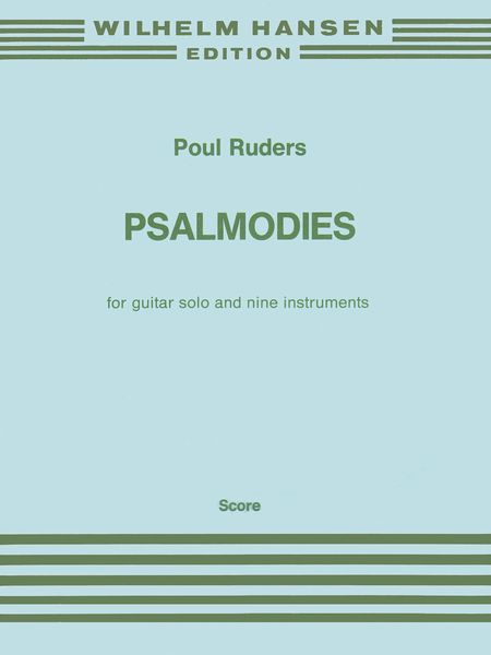 Psalmodies : For Guitar Solo and Nine Intruments.