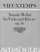 Sonate B-Dur : Für Viola und Klavier Op. 36.