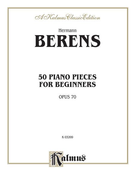 Fifty Piano Pieces For Beginners, Op. 70.