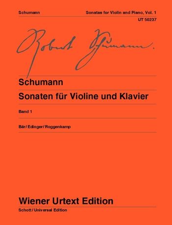 Sonatas For Violin and Piano, Vol. 1 / edited by Ute Bär.