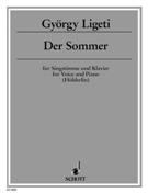 Sommer (Holderlin) : Für Singstimme und Klavier (1989).