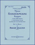 Three Shakespeare Songs : Vol. 1 (High).