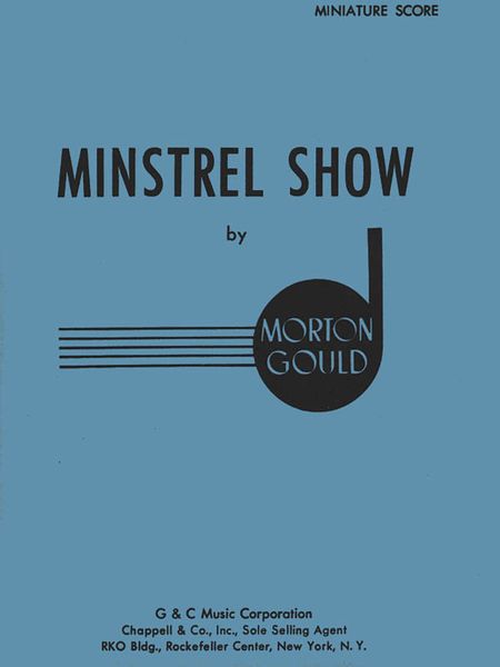 Minstrel Show : For Orchestra.