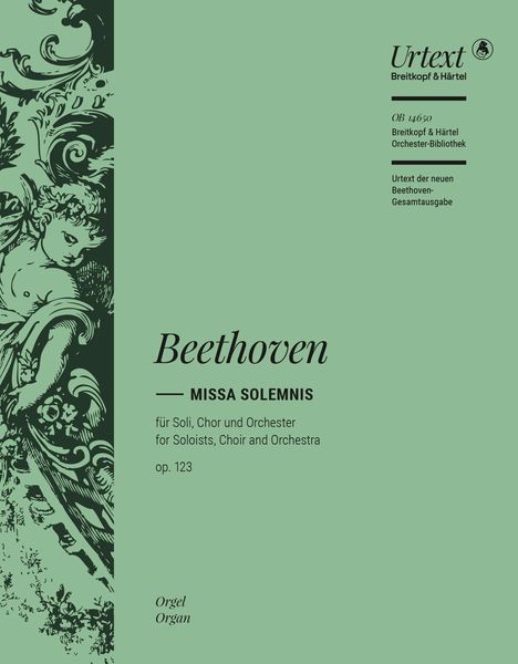 Missa Solemnis, Op. 123 : Organ Part.