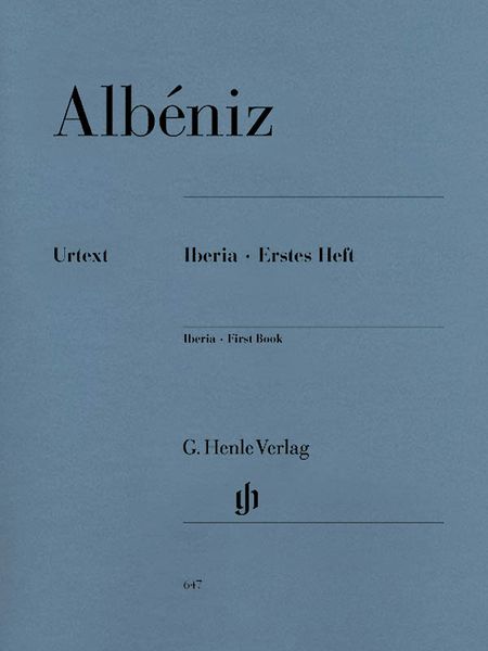 Iberia, First Book : For Piano / edited by Norbert Gertsch.