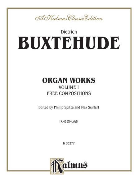 Organ Works, Vol. 1 : Free Compositions.