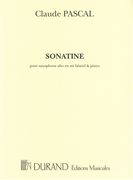 Sonatine : Pour Saxophone Alto Et Piano.