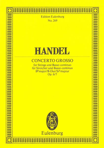 Concerto Grosso Op. 6, No. 7.