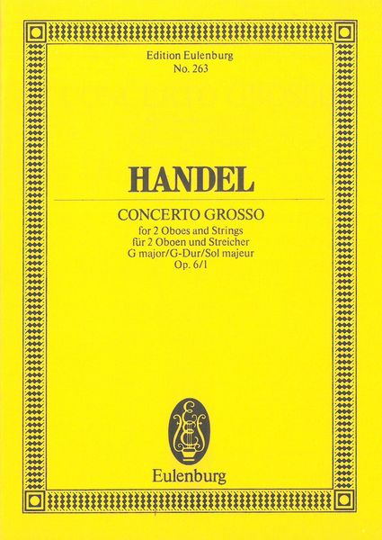 Concerto Grosso Op. 6, No. 1.