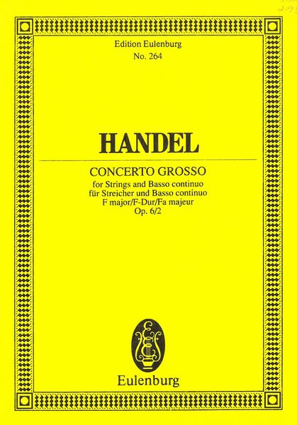 Concerto Grosso Op. 6, No. 2.