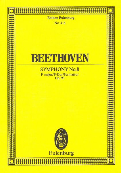 Symphony No. 8 In F Major, Op. 93.