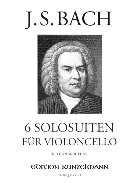 Suite (Sonata) No. 1 : For Violoncello Solo.