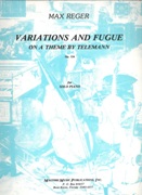 Variations and Fugue On A Theme Of Telemann, Op. 134 : For Piano.