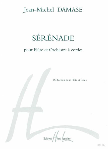 Sérénade, Op. 36 : For Flute and String Orchestra - reduction For Piano and Flute.