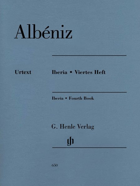Iberia, Fourth Book : For Piano / edited by Norbert Gertsch.