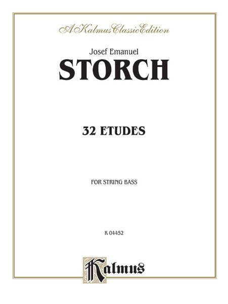 32 Etudes : For String Bass.