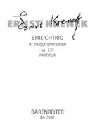 String Trio, Op. 237 (1985) : Stimmen.