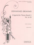 Hungarian Dances, Vol. 2 : For Violin and Piano / arranged by Joseph Joachim.