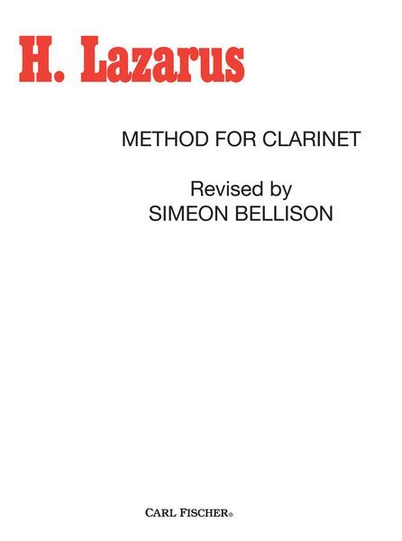 Method For Clarinet, Book 2.