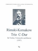 Trio C-Dur : Für Violine, Violoncello und Klavier (1897) / Revised Edition.