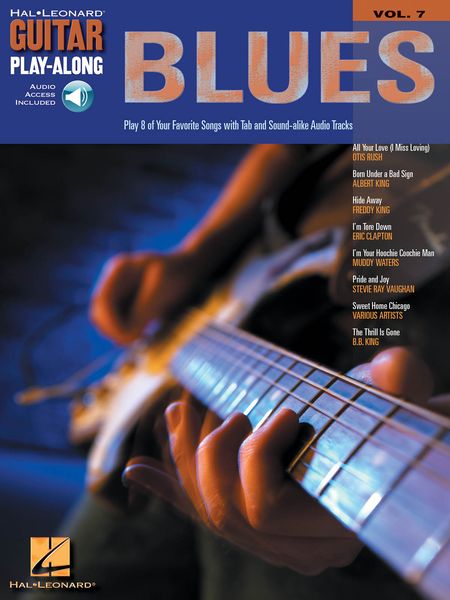 Blues Guitar Play-Along.