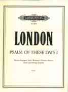 Psalm Of These Days I : For Mezzo-Soprano, Women's Chorus, Kazoo, Flute & String Quartet.