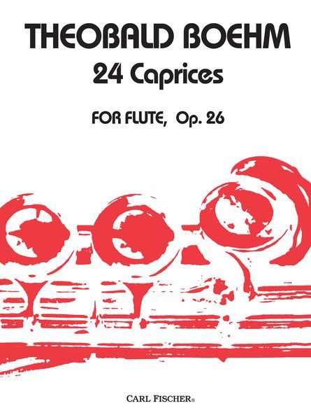 24 Caprices, Op. 26 : For Flute / arranged by John Wummer.