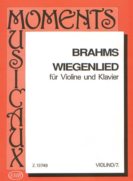 Wiegenlied : Für Violine und Klavier / edited by Vilmos Tátrai.