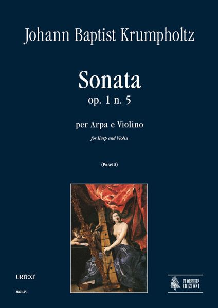 Sonata, Op. 1 No. 5 : Per Arpa E Violino / A Cura Di Anna Pasetti.