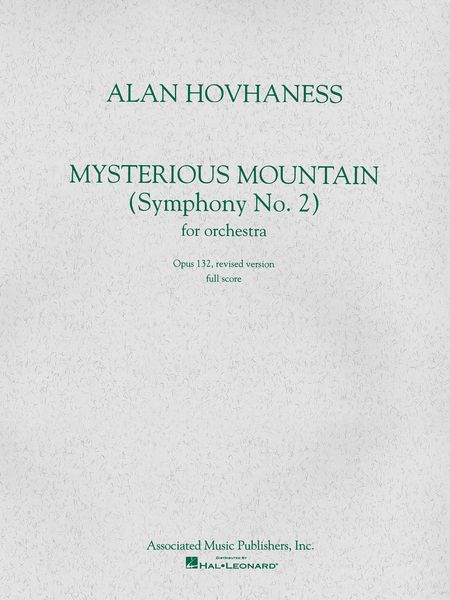 Mysterious Mountain (Symphony No. 2), Op. 132 : Revised Version.