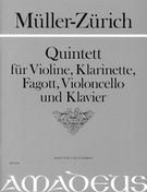 Quintett : Für Violine, Klarinette, Fagott, Cello und Klavier, Op. 74 / edited by Yvonne Morgan.