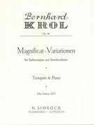 Magnificat Variations : For Trumpet and Piano, Op. 40.