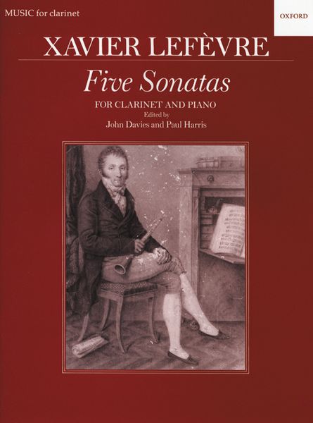 Five Sonatas : For Clarinet and Piano.