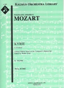 Kyrie In D Minor, K. 341 (368a) / Critical Edition edited by Walter Senn.