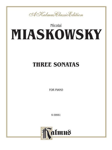 Three Sonatas : For Piano.