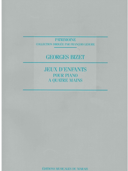 Jeux d'Enfants : Pour Piano 4 Mains.