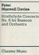 Strathclyde Concerto No. 8 : For Bassoon and Orchestra - Piano reduction.
