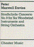 Strathclyde Concerto No. 9 : For Six Woodwind Instruments and String Orchestra - Piano Red.