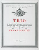 Trio Sur Les Melodies Populaires Irlandaises : Pour Piano, Violon Et Violoncelle.