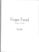 Finger Food : Etudes For Clarinet (2001-2002).