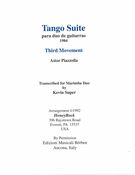 Tango Suite, Movement 3 : For Marimba Duo / arranged by Kevin Super.