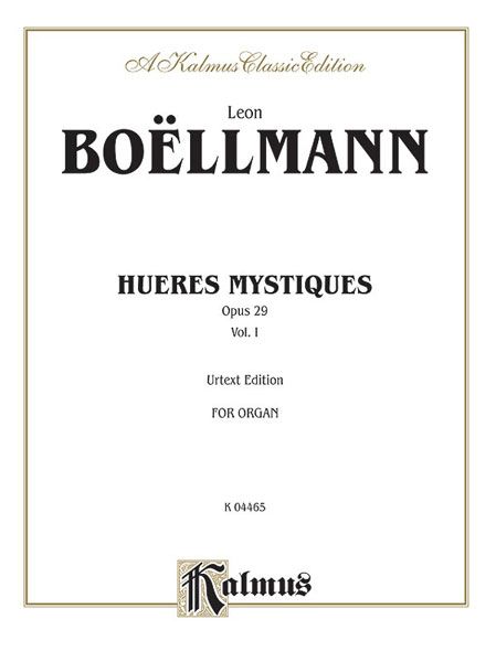 Heures Mystiques Vol. 1, Op. 29 : For Piano.