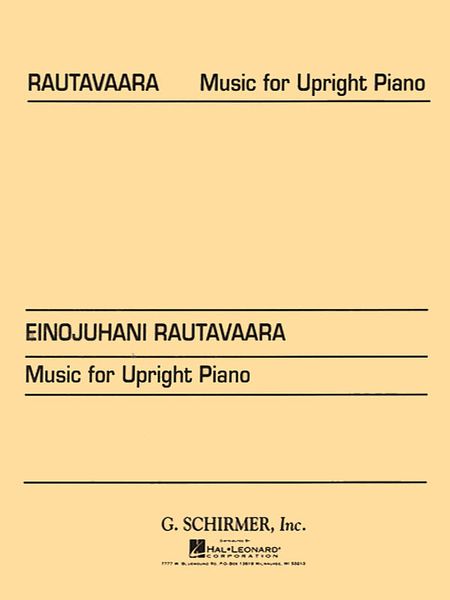 Music For Upright Piano.