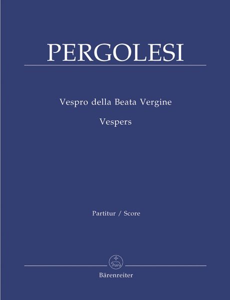 Vespro Della Beate Vergine / Reconstructed And Edited By Malcolm Bruno.