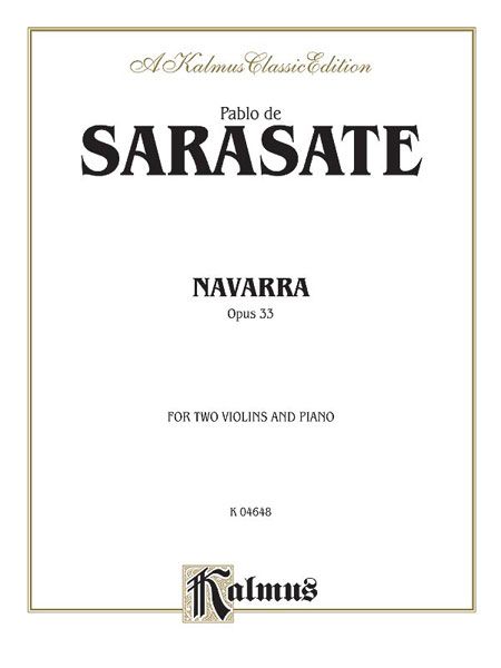 Navarra, Op. 33 : For Two Violins and Piano.