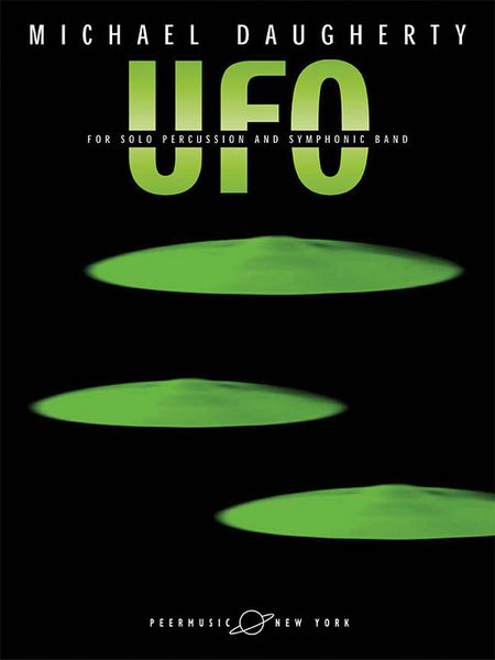 UFO : For Solo Percussion and Symphonic Band (2000).