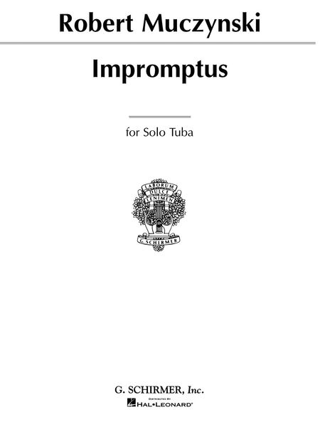 Impromptus, Op. 23 : For Solo Tuba.