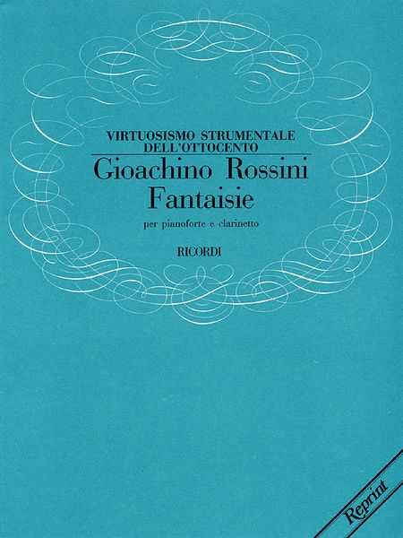 Fantaisie : For Clarinet and Piano.