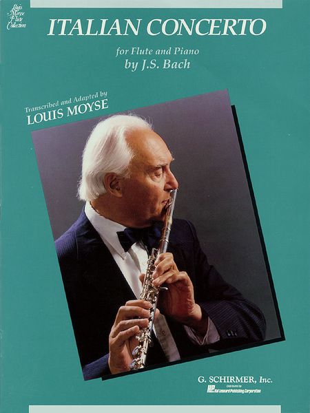 Italian Concerto : For Flute & Piano / transcribed by Louis Moyse.